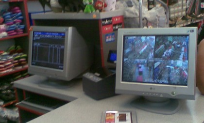 Montaż monitoringu w sklepie w Gliwicach