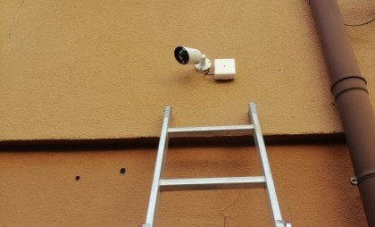 Instalacja monitoringu w budynku administracyjnym w Zabrzu
